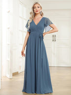 Dames Jurk Avond Maxi A-lijn Elegant