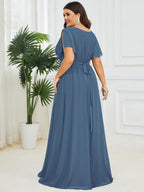 Dames Jurk Avond Maxi A-lijn Elegant