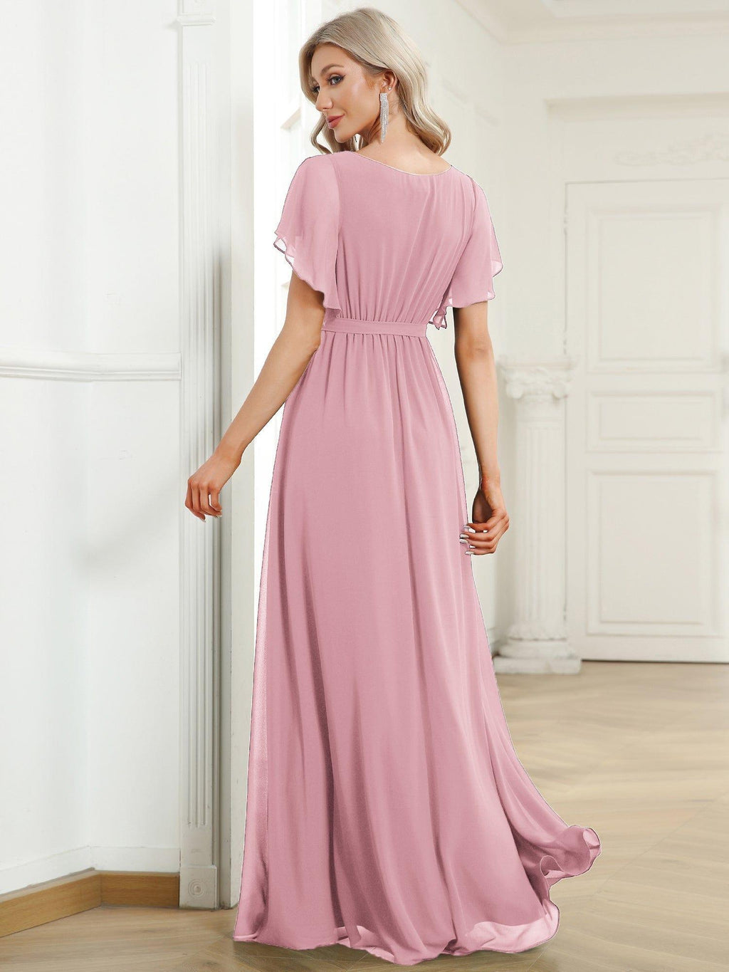 Dames Jurk Avond Maxi A-lijn Elegant