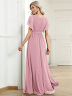 Dames Jurk Avond Maxi A-lijn Elegant
