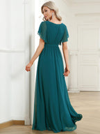 Dames Jurk Avond Maxi A-lijn Elegant