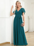 Dames Jurk Avond Maxi A-lijn Elegant