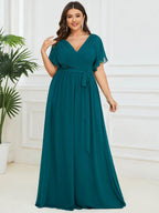 Dames Jurk Avond Maxi A-lijn Elegant