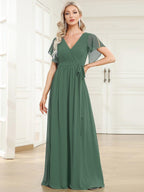 Dames Jurk Avond Maxi A-lijn Elegant