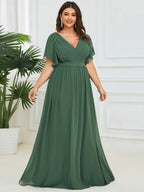 Dames Jurk Avond Maxi A-lijn Elegant