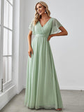 Dames Jurk Avond Maxi A-lijn Elegant
