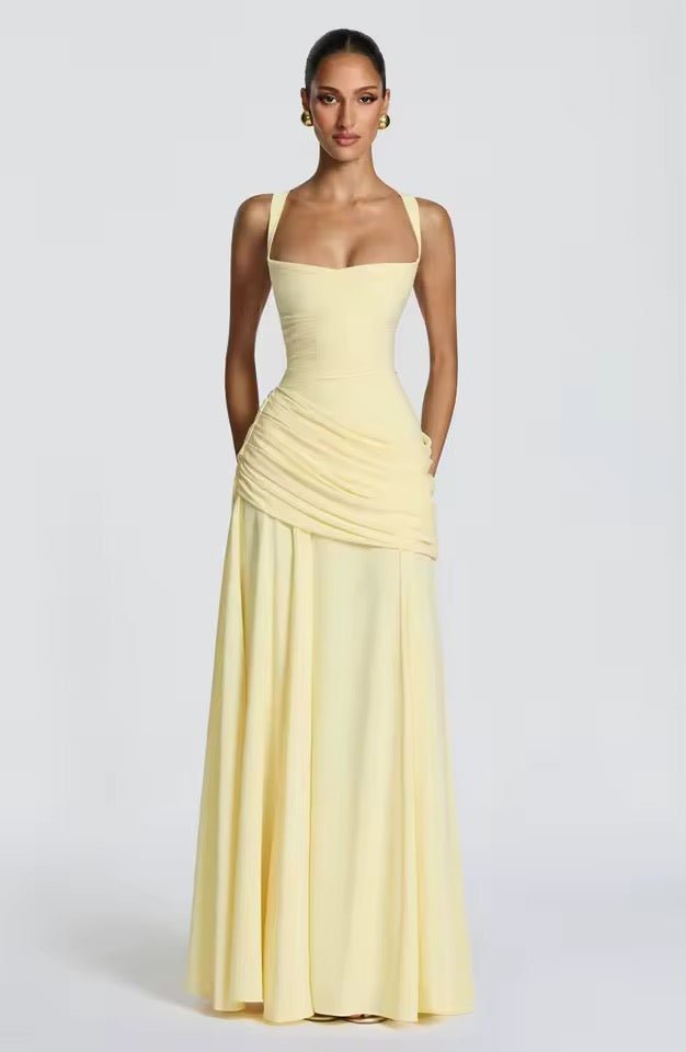 Dames Jurk Maxi Bruiloft Viscose
