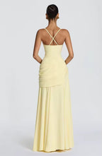Dames Jurk Maxi Bruiloft Viscose