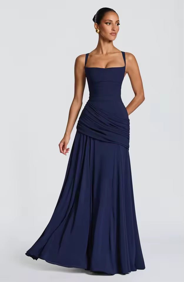 Dames Jurk Maxi Bruiloft Viscose