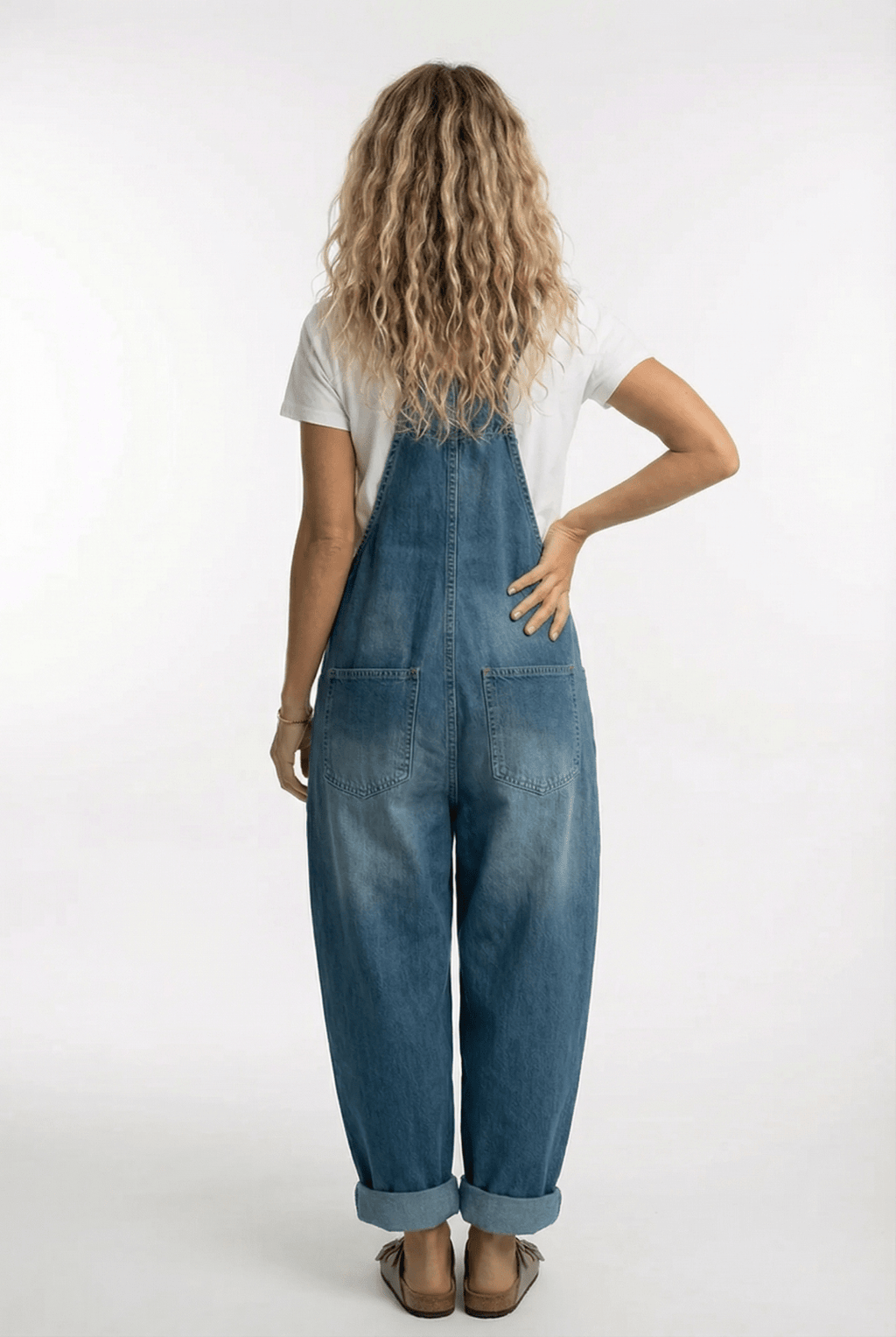 Dames Tuinbroek Relaxed Denim