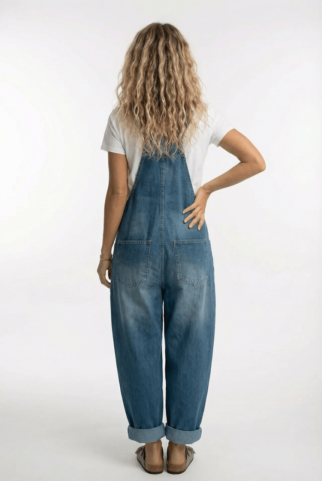 Dames Tuinbroek Relaxed Denim