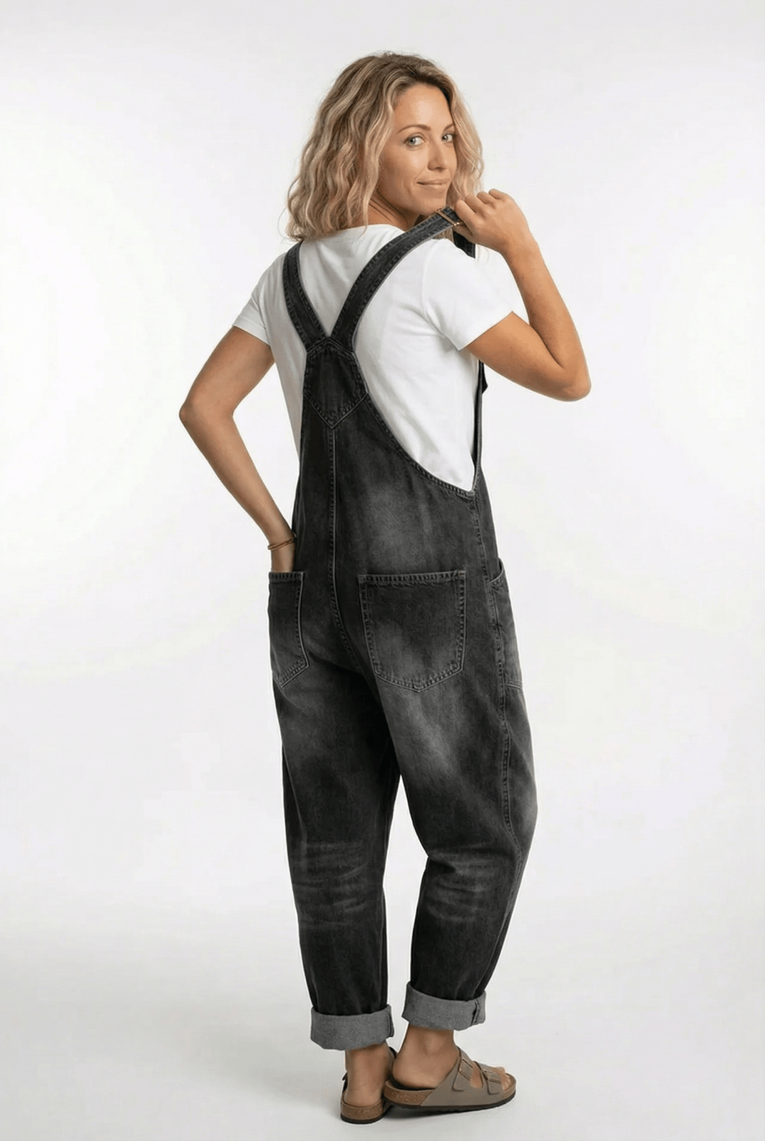 Dames Tuinbroek Relaxed Denim
