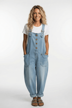 Dames Tuinbroek Relaxed Denim