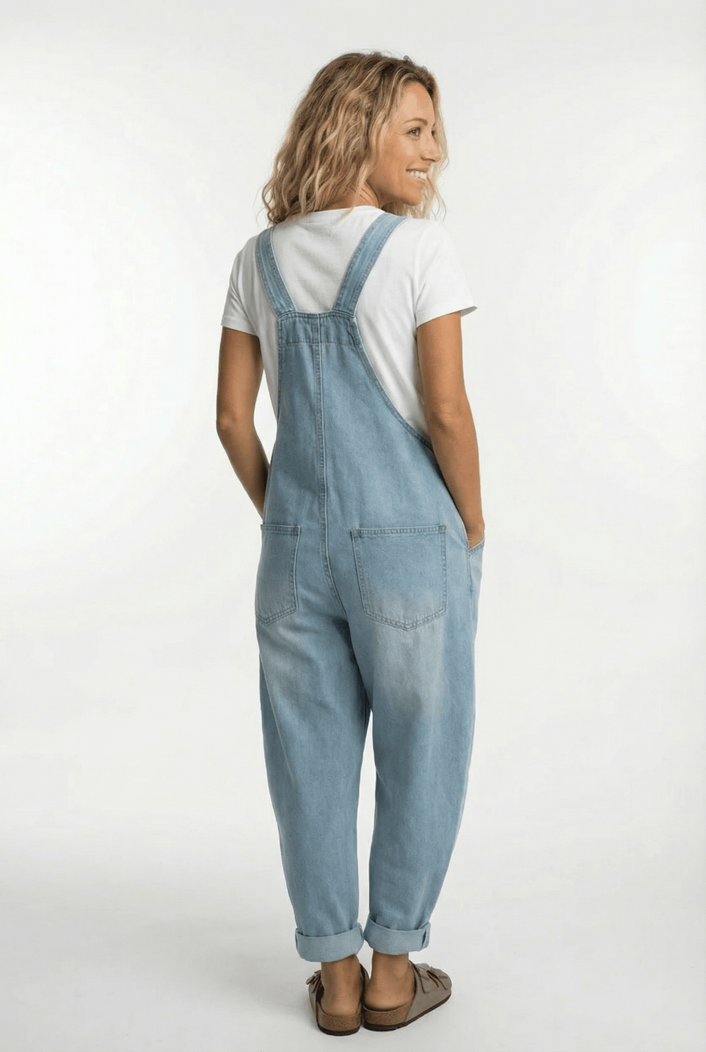 Dames Tuinbroek Relaxed Denim