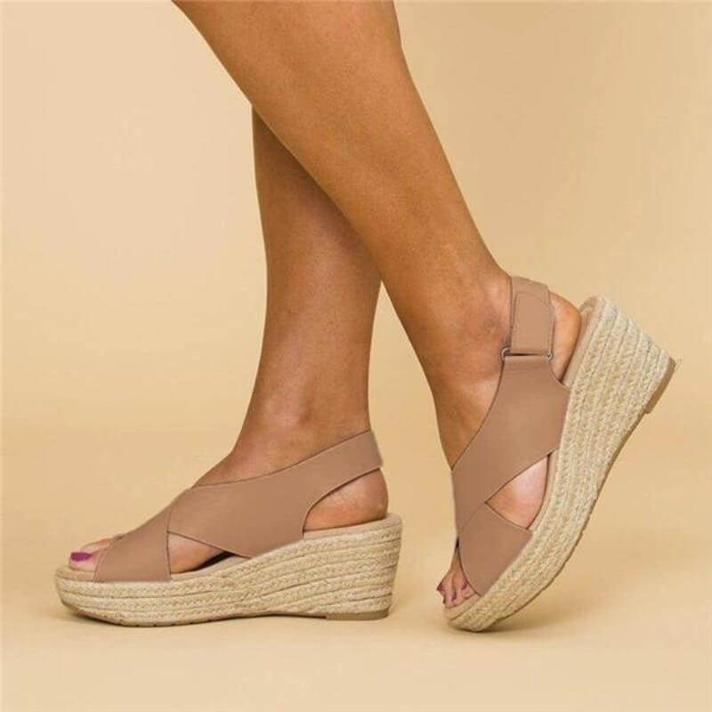 Lina | Dames Sandalen Met Hak - Comfortabel Gekruiste Bandjesontwerp 2
