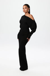 Cylia Maxi jurk gebreid voor dames