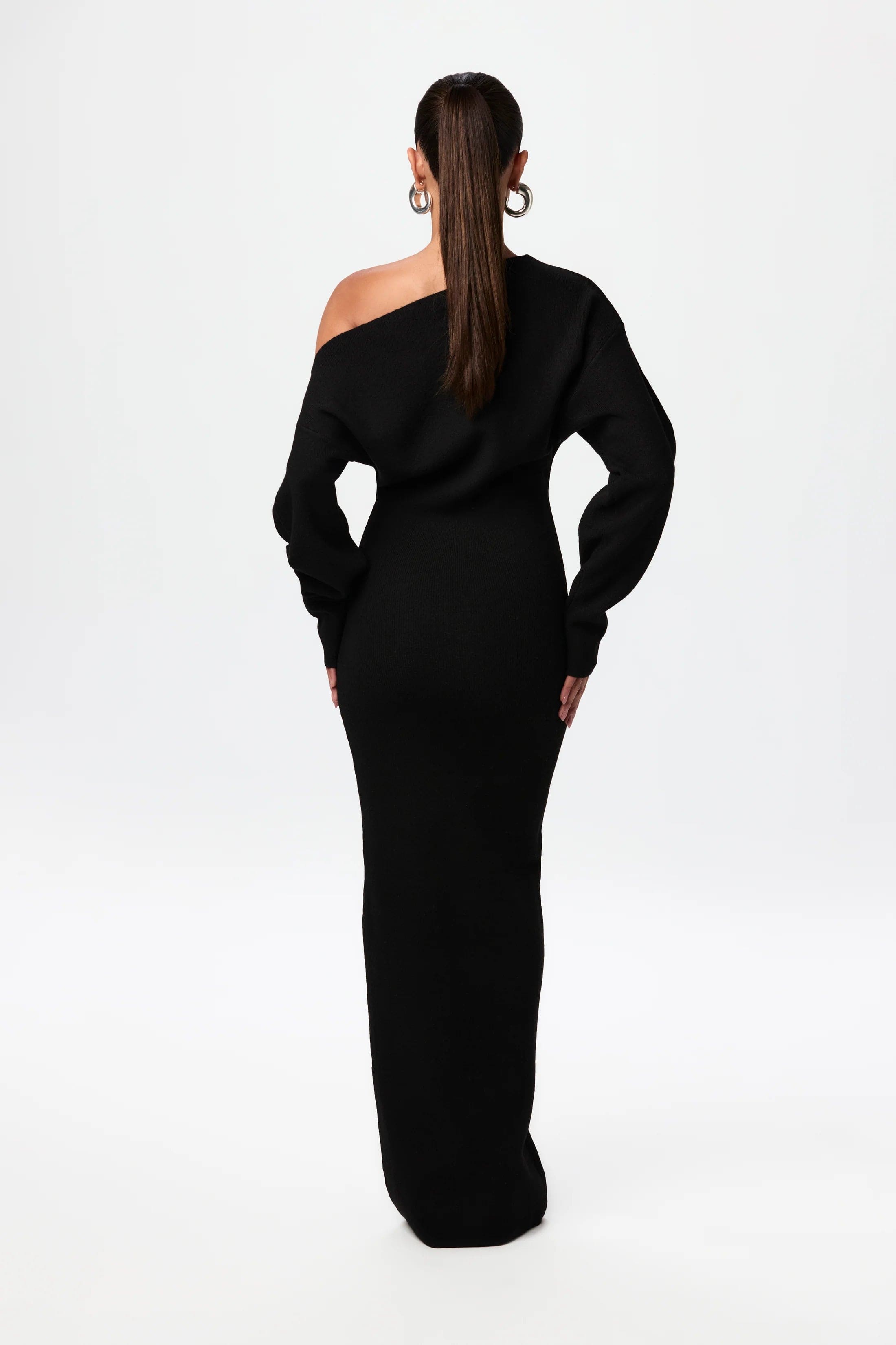 Cylia Maxi jurk gebreid voor dames
