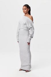 Cylia Maxi jurk gebreid voor dames