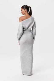 Cylia Maxi jurk gebreid voor dames