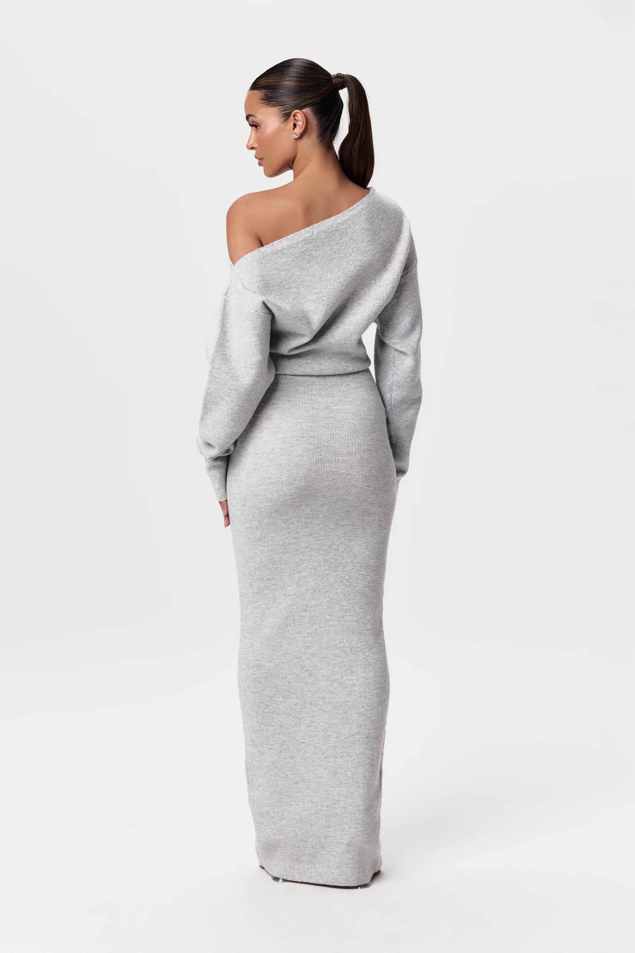 Cylia Maxi jurk gebreid voor dames