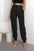 Nadia | Dames Cargobroek - Hoge Taille, Duurzaam en Comfortabel 0