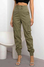 Nadia | Dames Cargobroek - Hoge Taille, Duurzaam en Comfortabel 4