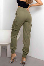Nadia | Dames Cargobroek - Hoge Taille, Duurzaam en Comfortabel 6