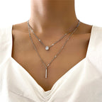 Nina | Vrouwen Ketting Set - Gouden Elegantie, Tijdloos Design 1