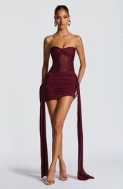 Nora | Dames Mini-jurk - Lichtgewicht Stof, Elegant en Flatterend 0