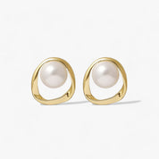 Oriana | Gouden Oorbellen Dames - Imitatieparels met Luxe Afwerking 0