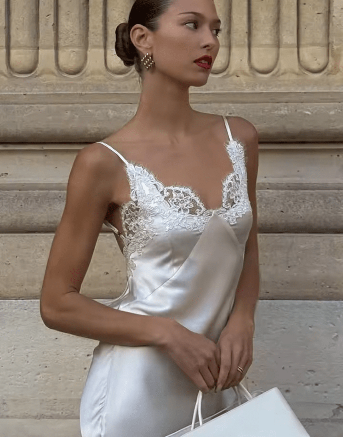Piper | Dames Maxi Jurk - Luxe Satijn met Kanten Accenten voor Zomer evenementen 1