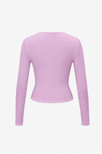 Nova | Minimalistische longsleeve met aangesloten pasvorm