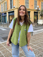 Sophie | Bodywarmer met knoopsluiting voor dames
