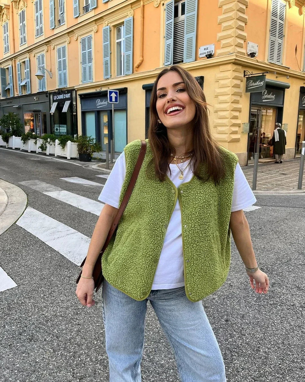 Sophie | Bodywarmer met knoopsluiting voor dames