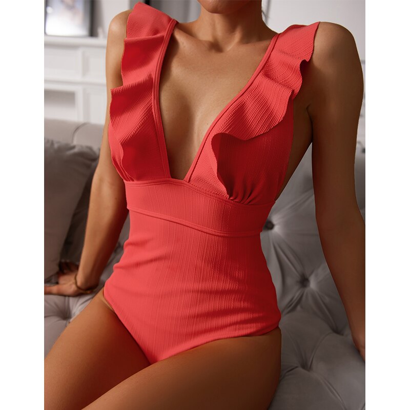 Samantha | Dames Badpak - Comfortabele Stretchstof, Boho Stijl 0