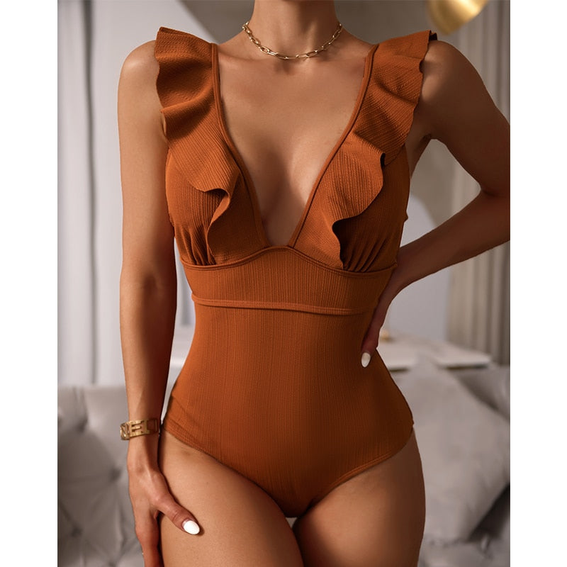 Samantha | Dames Badpak - Comfortabele Stretchstof, Boho Stijl 2