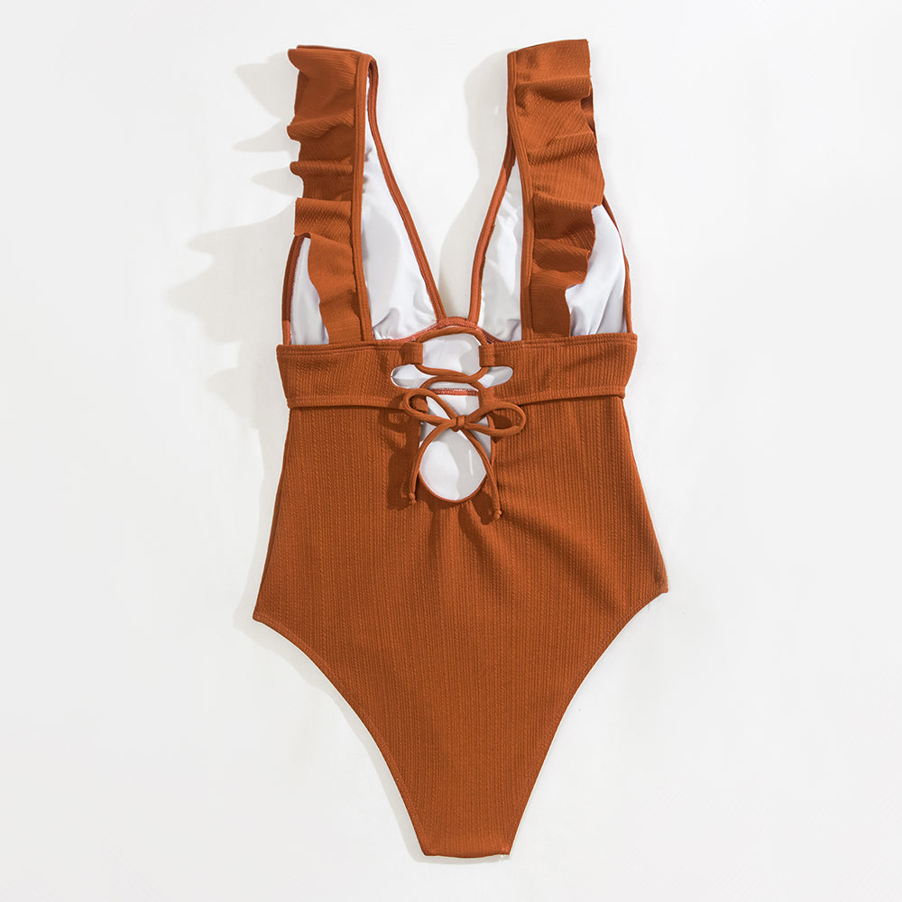 Samantha | Dames Badpak - Comfortabele Stretchstof, Boho Stijl 4