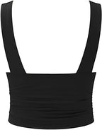 Samantha | Dames Top - Elegante Ruches, Hoogwaardige Stretchstof 2