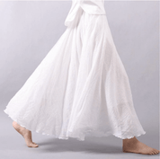 Lina Maxi rok bohemian linnen voor dames