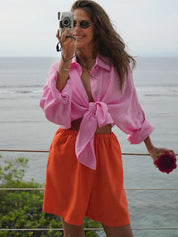 Jasmyne | Blouse Oversized Linnen