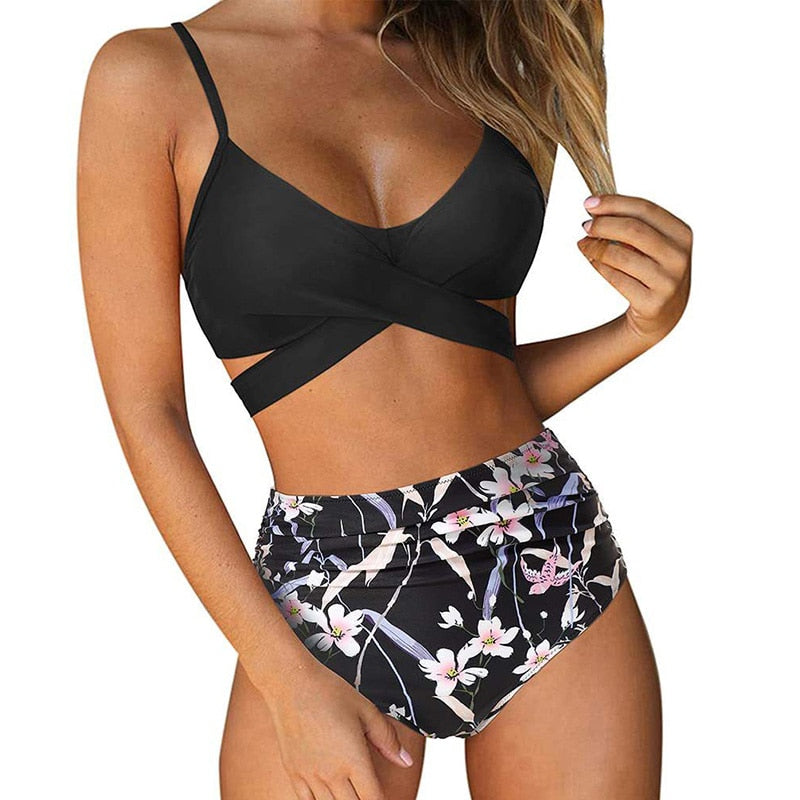 Sophie | Dames High Waisted Bikini - Comfortabel en Kleurrijk 0