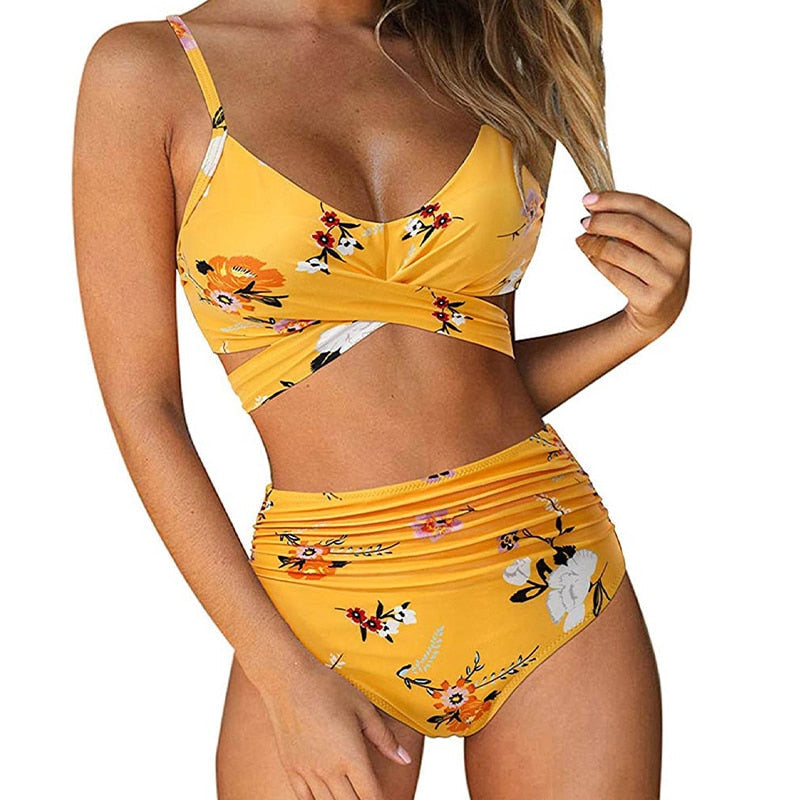Sophie | Dames High Waisted Bikini - Comfortabel en Kleurrijk 1