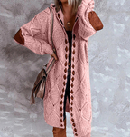 Sophie | Dames Lang Vest met Capuchon - Zacht en Comfortabel, Trendy Design 7