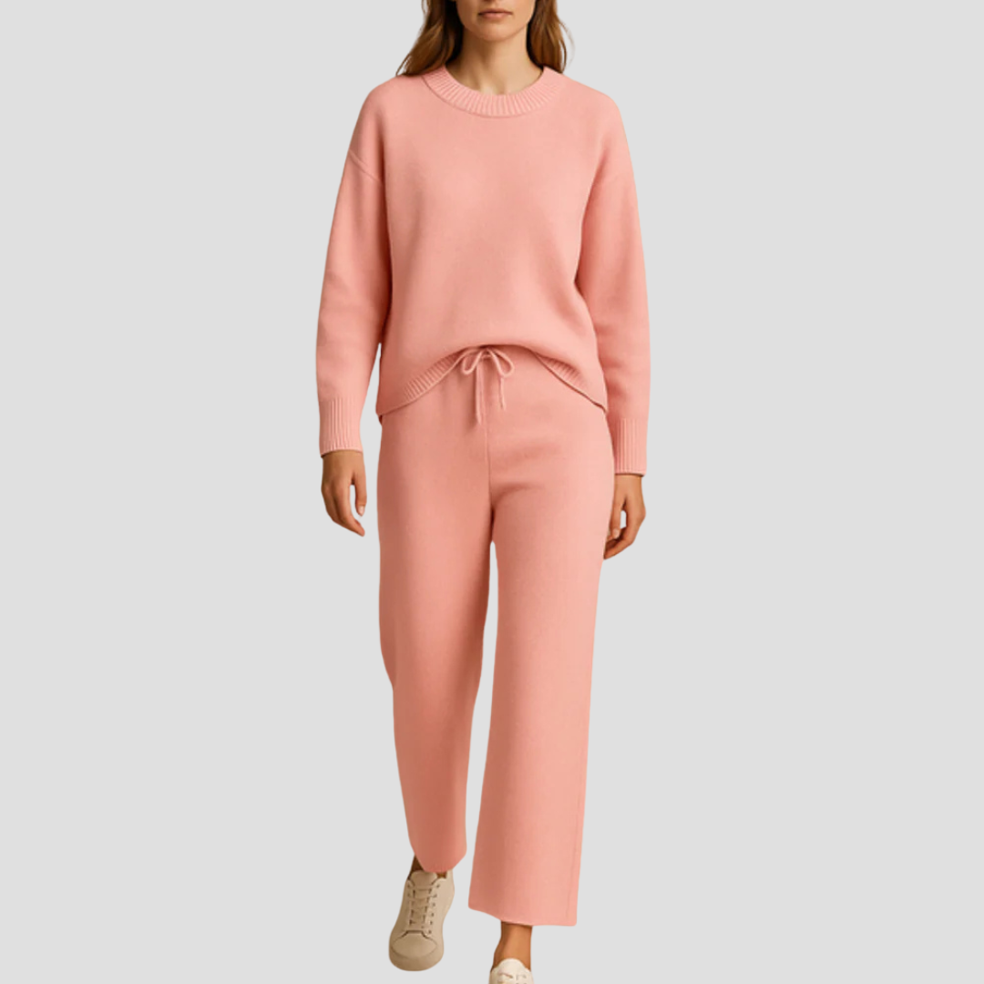 Sophie | Dames Loungewear Set - Zachte Gebreide Stof, Comfy en Casual 1
