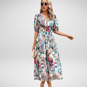 Stijlvolle Midi Jurk | Comfortabele Feestjurk 2