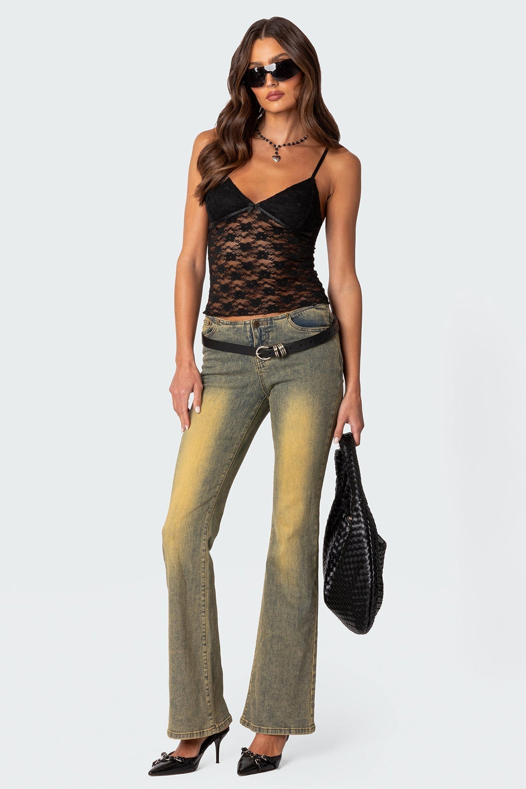 Transparante Kant Top | Blouse Dames Elegante Mode 6