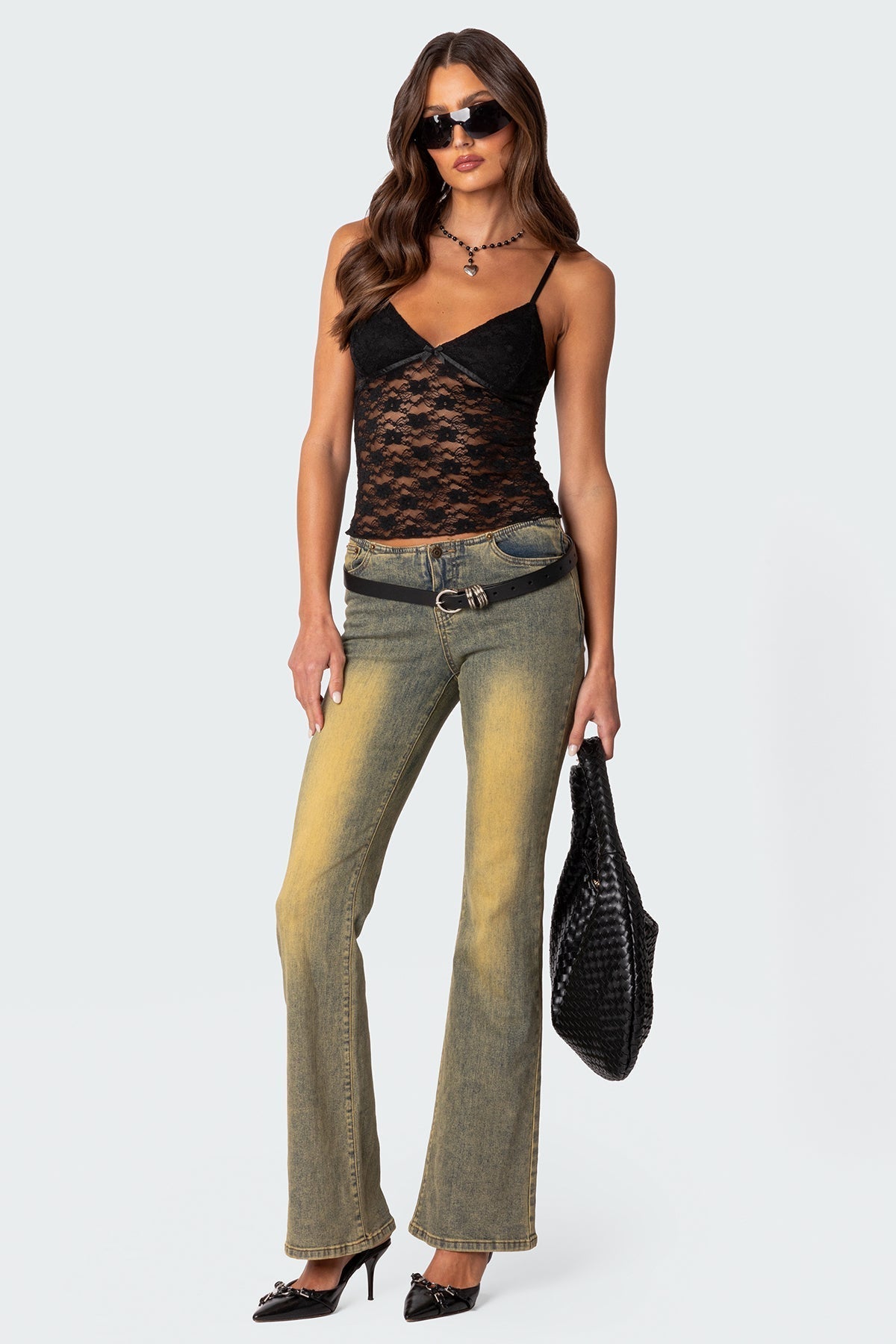 Transparante Kant Top | Blouse Dames Elegante Mode 6
