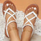 Vintage Gladiator Sandalen Dames | Comfortabele Schoenen 0