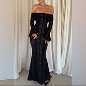 Wendy | Dames Bodycon Jurk - Spaghettibandjes met Luxe Kant 4