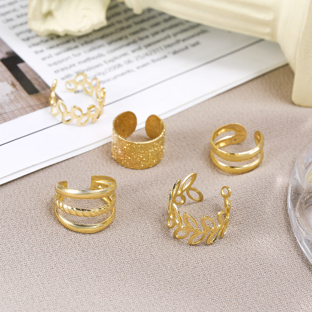 Wendy | Dames Oorbellen - Gouden Tijdloos Design, Elegant Accessoire 1